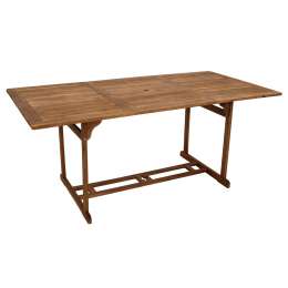Стол Degamo Corfu коричневый 180х90х75 см