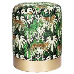 Пуф с крышкой Glasar 49-302B 35х35х43 см