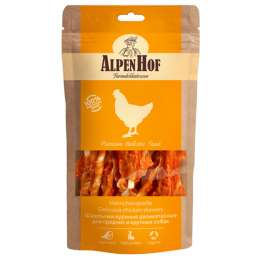лакомство для собак AlpenHof шашлычки куриные деликатесные 80г