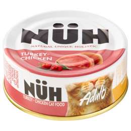 корм для кошек Нюх Индейка и цыплёнок 100г