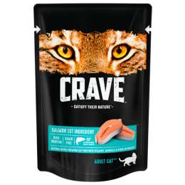 корм для кошек Crave Лосось 70г