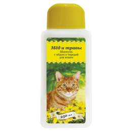 шампунь для кошек Пчелодар с мёдом и чередой 250мл