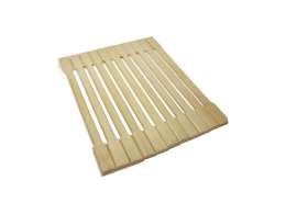 коврик деревянный, липовая рейка