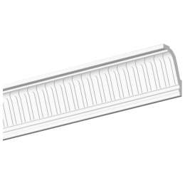 плинтус потолочный ПЛИНТЭКС 35х55х2000мм белый, арт.IC35/55SCK