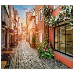 фотообои 294х260см Солнечная улочка, арт.256