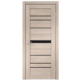 полотно дверное Веллдорис Сити 1 дуб ривьера стекло 200х60см экофлекс