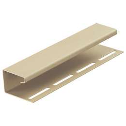 планка для сайдинга DOCKE j-профиль крем-брюле 3000мм