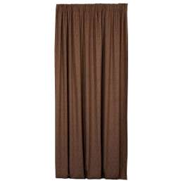 штора портьерная на шт.ленте DAILY BY T Ролан димаут 200х270см коричневая, арт.1027.00115