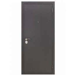 дверь входная АРГУС Грей 2050х960х50мм левая серебро антик, дуб беловежский