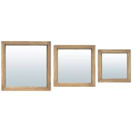 набор зеркал QWERTY Риччоне 300х300мм дерево пластик/стекло