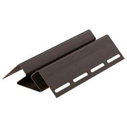 угол внутренний для сайдинга DOCKE шоколад 3000мм