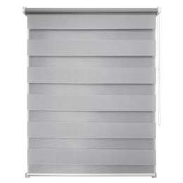 штора рулонная УЮТ Канзас день/ночь 50х160см светло-серая, арт.62.РШТО.8933.050х160