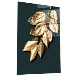 картина на стекле БОЛЬШИЕ ВИШНЕВЫЕ ЛИСТИКИ 400х600мм