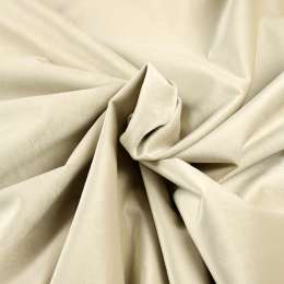 штора портьерная на шт.ленте SANPA Барбара бархат блэкаут 200х280см молочная, арт.HPbfblack/3/E