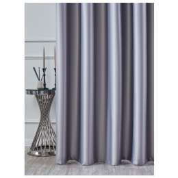 штора портьерная на шт.ленте SANPA Вирджиния димаут 200х270см серая, арт.HPrain/017150/1E