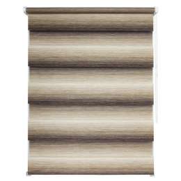 штора рулонная УЮТ Ливерпуль день/ночь 50х160см бежево-коричневая, арт.62.РШТО.8833.050х160