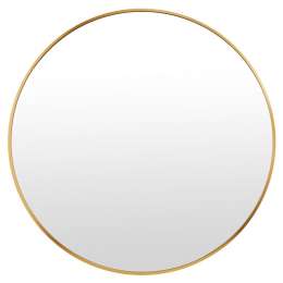 зеркало круглое в металлической раме ROLLAND D500мм золотой