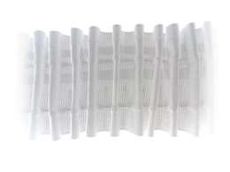 лента шторная 6см YD C701 классика матовая, арт.42192