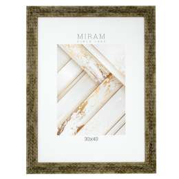 фоторамка МИРАМ 300х400мм коричневая пластик