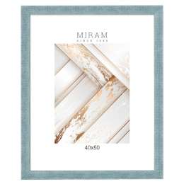 фоторамка МИРАМ 400х500мм голубая пластик