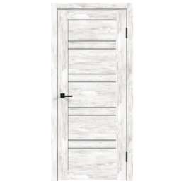 полотно дверное VELLDORIS Linea 8 Ель альпийская стекло Мателюкс 200х90см ПВХ