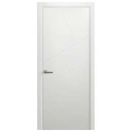 полотно дверное ПРИНЦИП Рута белое глухое 200х80см эмаль с фурн.