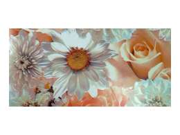 пленка самокл. DELUXE 45смх8м свадебные цветы, арт.2169