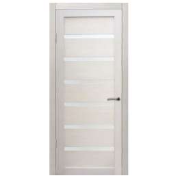 полотно дверное Дифорд МЛ-7 Дуб молочный стекло сатинато 200х80см ПВХ