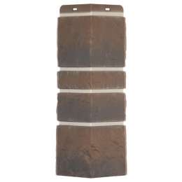 угол для фасадной панели DOCKE Burg земляной 445мм