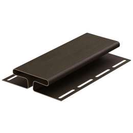 планка для сайдинга DOCKE h-профиль шоколад 3000мм