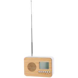 будильник KOOPMAN РАДИО 125х45х85мм в ассортименте пластик