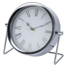 часы настольные KOOPMAN 180х70х160м серебро металл