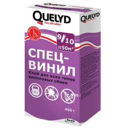клей обойный QUELYD спец-винил 450г, арт.30603174