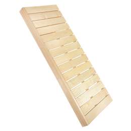 основание готового полка, 2000х600 мм, осина, высший сорт