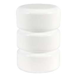 комплект наконечников УЮТ Ост 20мм Цилиндр-2 2шт белый, арт.22.21ТО.0204