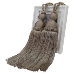 подхват для штор Ajur кисть 2шт бежевый, арт.11695