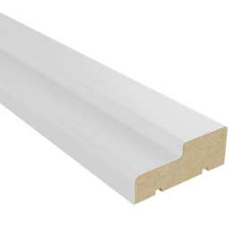 погонаж коробочный Современные Двери белый ламинированный