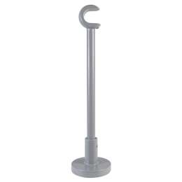 кронштейн УЮТ Ост 16мм 1-рядный светло-серый, арт.17.23ТО.0148