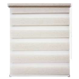 штора рулонная УЮТ Канзас день/ночь 140х160см натур, арт.2093059