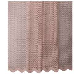 штора тюлевая на шт.ленте ТАС сетка 300х280см розовая, арт.GS3183