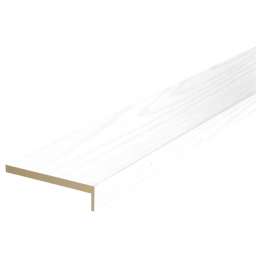 наличник VELLDORIS Ясень белый структурный телескопический 70х25мм SoftTouch ПВХ