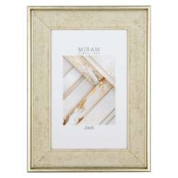 фоторамка МИРАМ 100х150мм бежевая  пластик