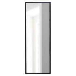 зеркало в раме 400х1200мм черный пластик