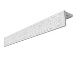 карниз 2-рядный Унисон потолочный 250см белый, арт.5.02.2014КО.250