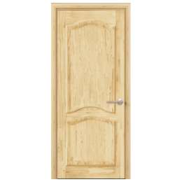 полотно дверное РЖЕВДОРС Eco 4230 ПГ 700мм массив сосны без покрытия глухое