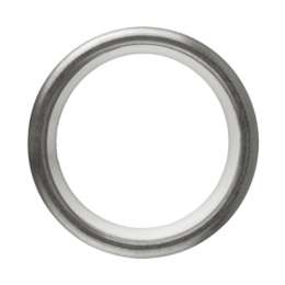 кольцо ARTTEX 20мм с пласт.вставкой 10шт титан, арт.А0000012158