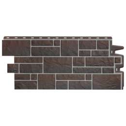 панель фасадная DOCKE Burg земляной 946х445мм