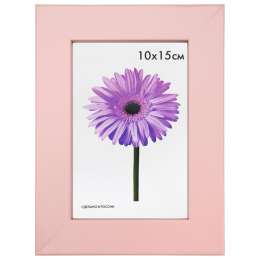 фоторамка FIONA 100х150мм розовая дерево