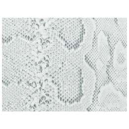 пленка самокл.Gekkofix 45см х 2м кожа змеи белая, арт.12615