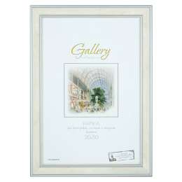 фоторамка GALLERY 200х300мм бежевая с золотой патиной пластик